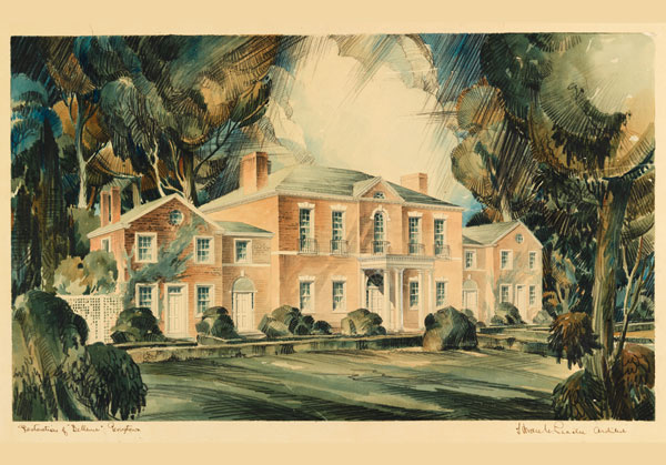 Dumbarton House Watercolor