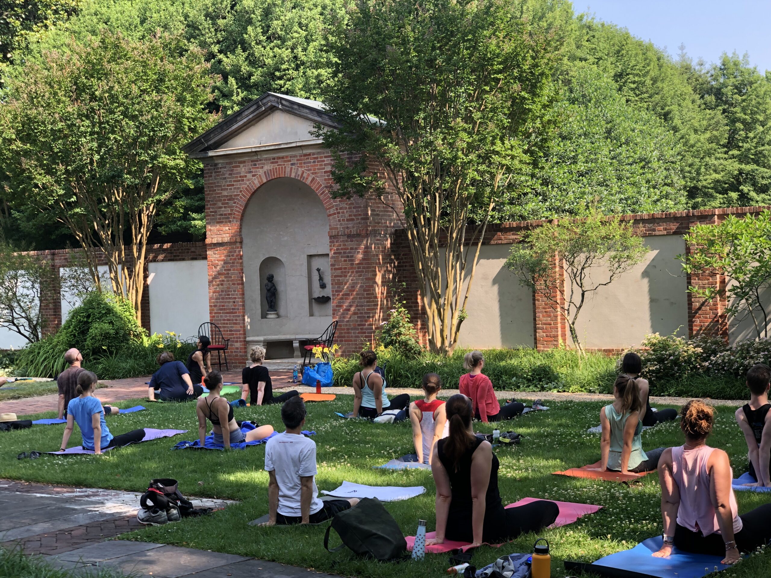 Om Garden Sunday Vinyasa Yoga